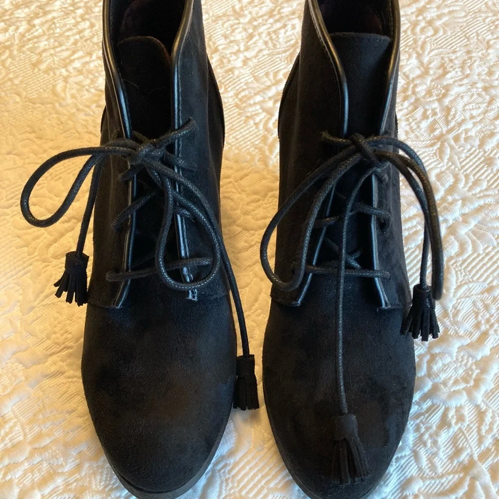 Madden Girl Wedge Ankle Boots - Picture 3 of 13